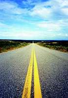 �zem� bizon� p�ed Delta Jct. je nep��jemn� rovinat�