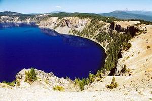 Crater Lake - inkoustová skvrna??